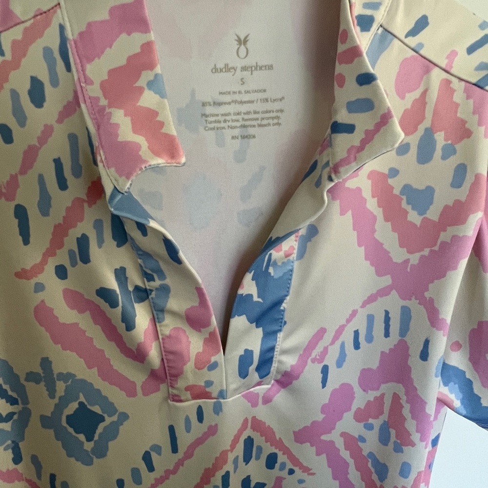 NWOT Dudley Stephens Parker Puff Sleeve Dress in Luxe Stretch - Picture 10 of 10
